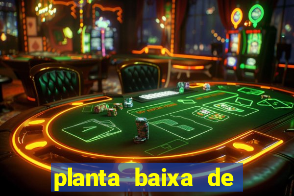 planta baixa de campo de futebol society